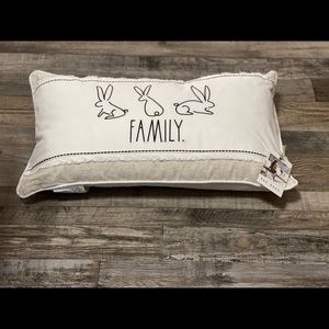Rae Dunn Family pillow